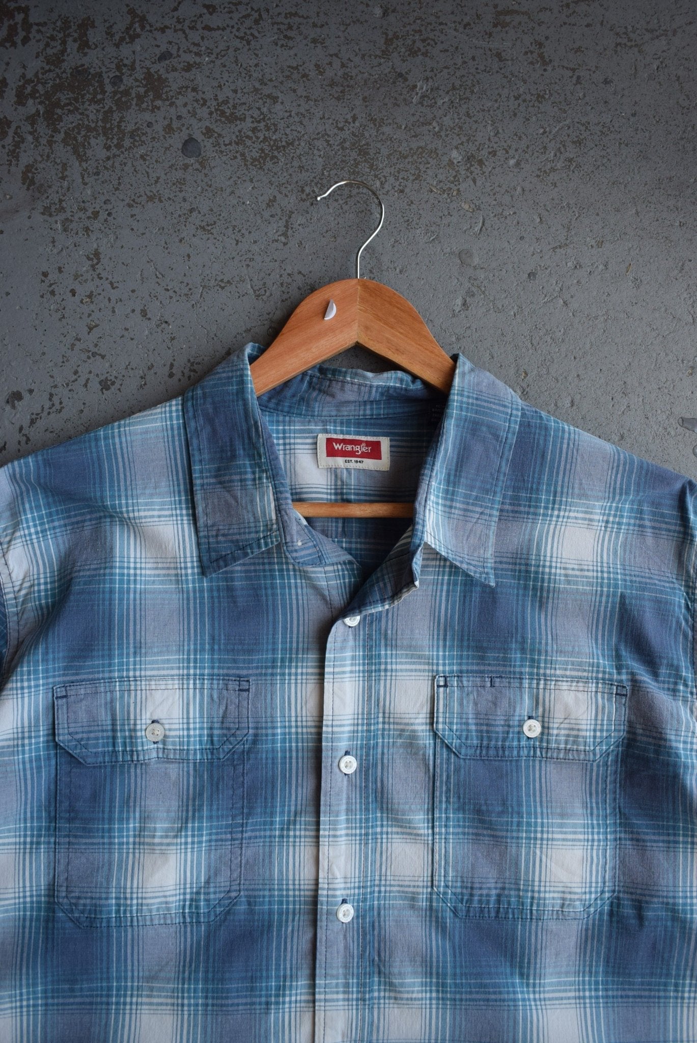 Vintage Wrangler Cropped Button Up (XL) - Retrospective Store