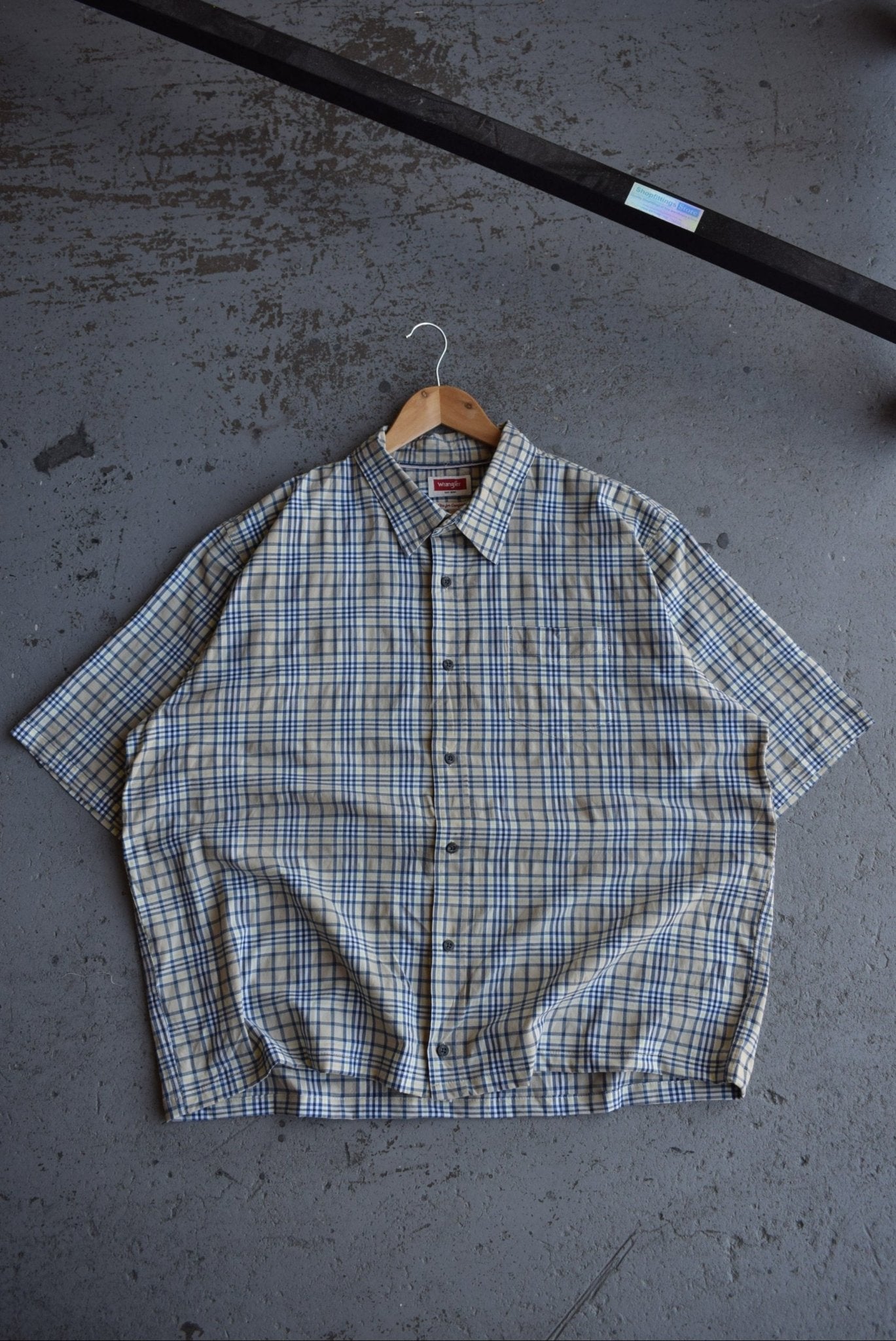 Vintage Wrangler Cropped Button Up (XXL) - Retrospective Store