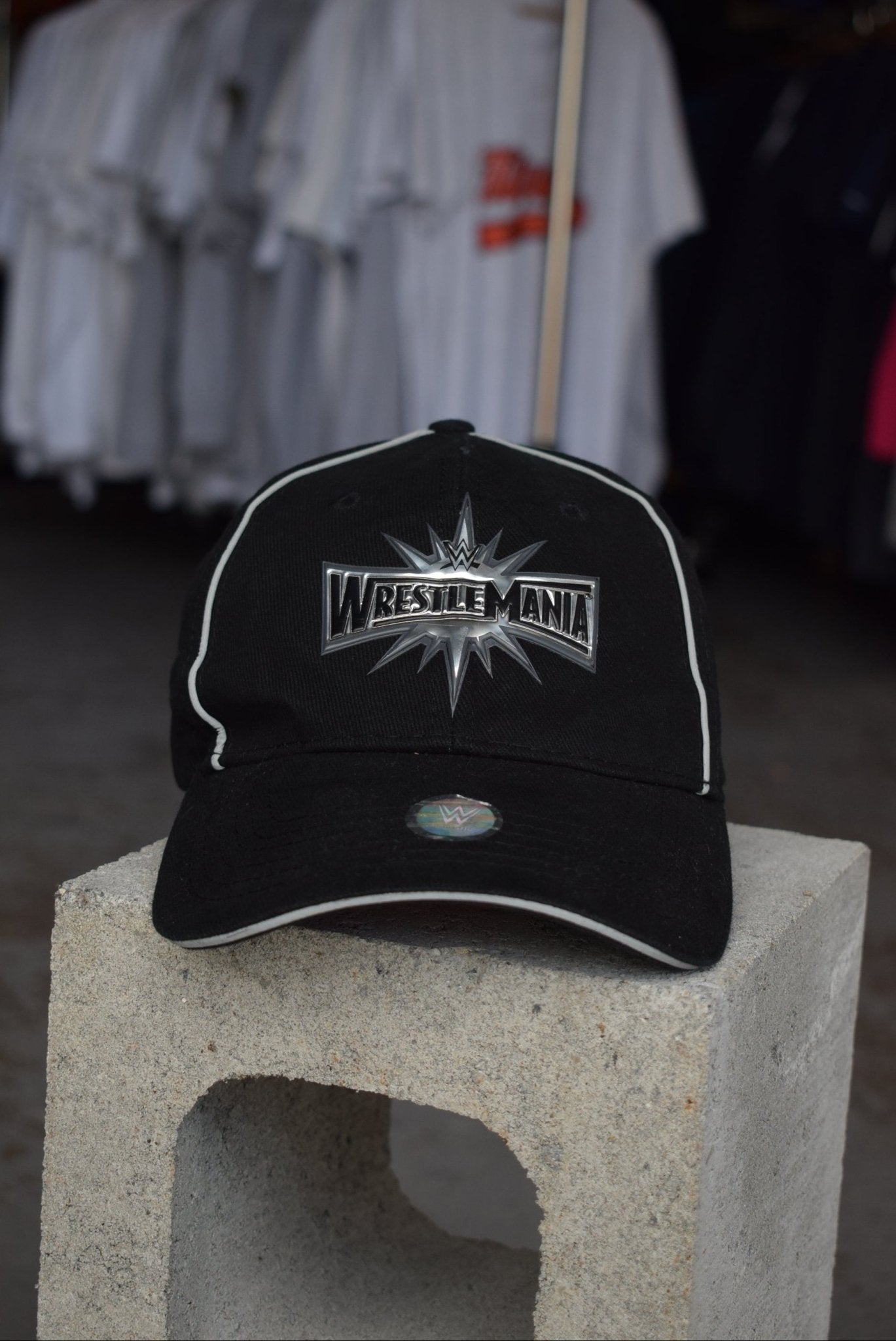 Vintage WWE Wrestlemania Hat - Retrospective Store