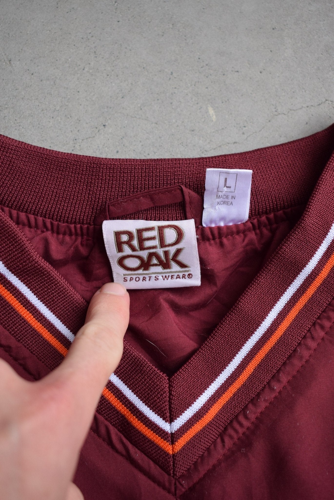 Virginia Tech University Embroidered Pullover Jacket — 2000s (L) - Retrospective Store