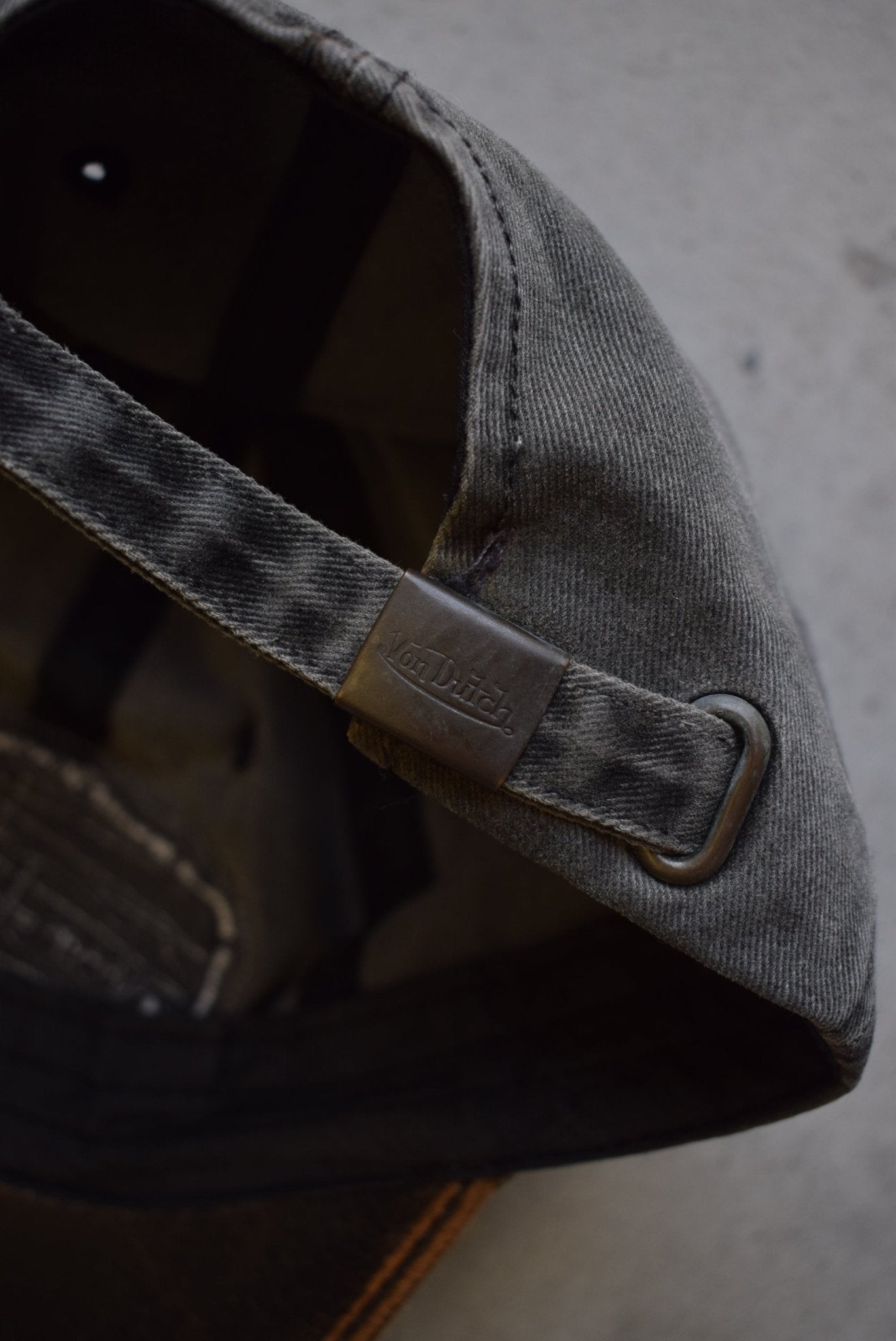 Von Dutch Embroidered Hat — 1990s - Retrospective Store