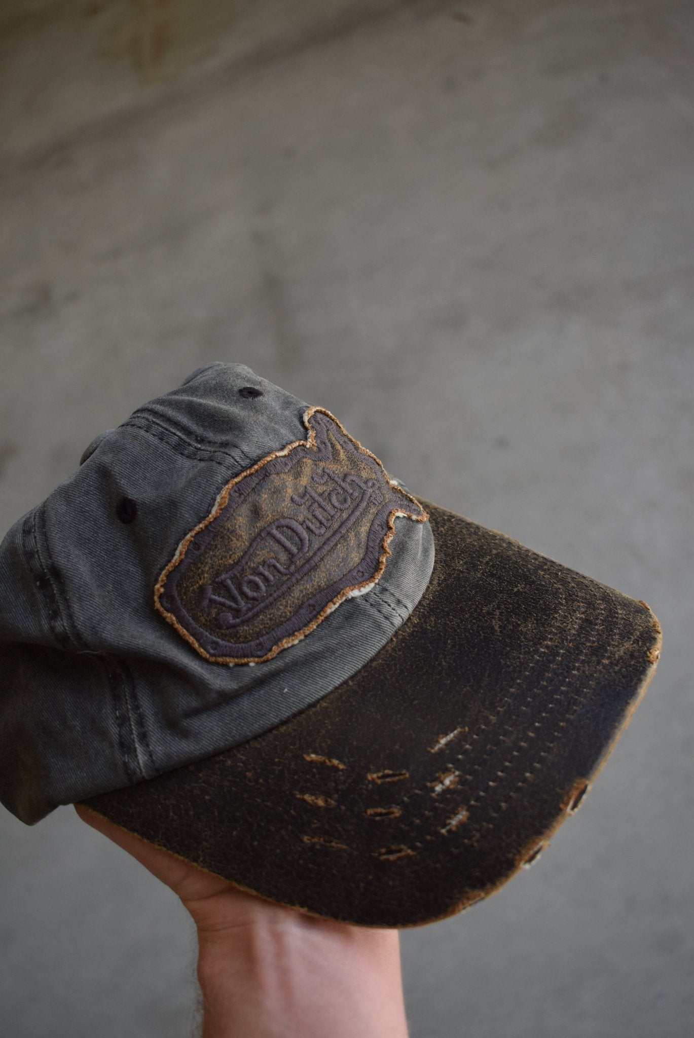 Von Dutch Embroidered Hat — 1990s - Retrospective Store