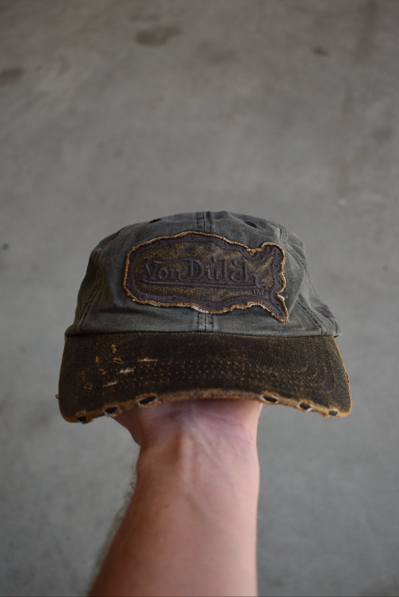 Von Dutch Embroidered Hat — 1990s - Retrospective Store
