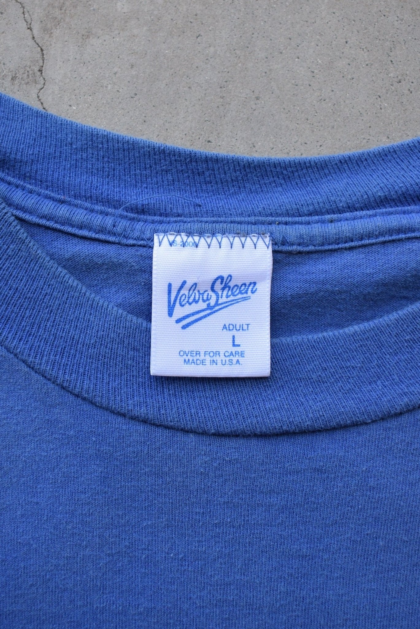 Warner Bros. x University of Florida Blue Graphic Tee — 1993 (M) - Retrospective Store