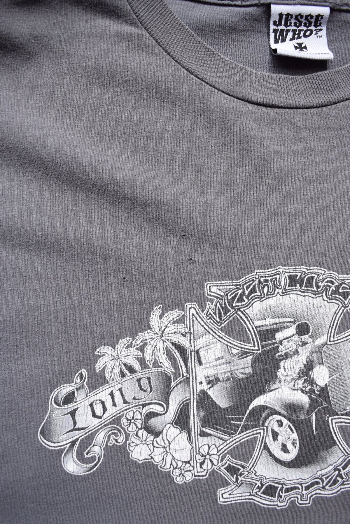 West Coast Choppers Faded-Black Graphic Tee — 1990s (XL) - Retrospective Store