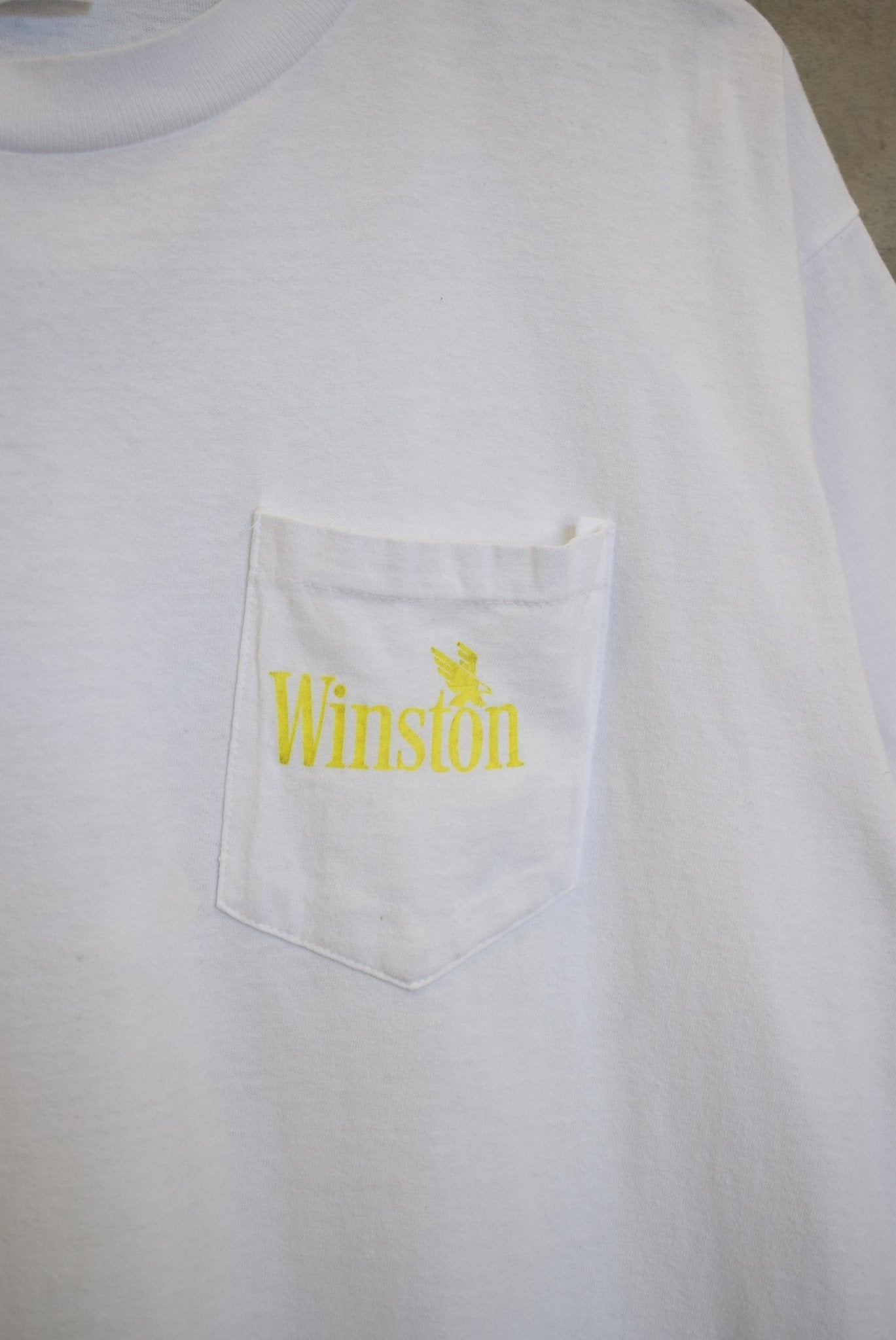 Winston Cigarettes Pocket Tee — 1990s (L/XL) - Retrospective Store