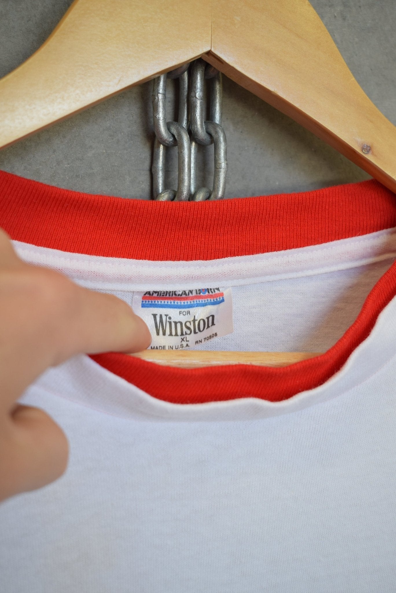 Winston Cigarettes Racing Team Tee — 1992 (XL) - Retrospective Store