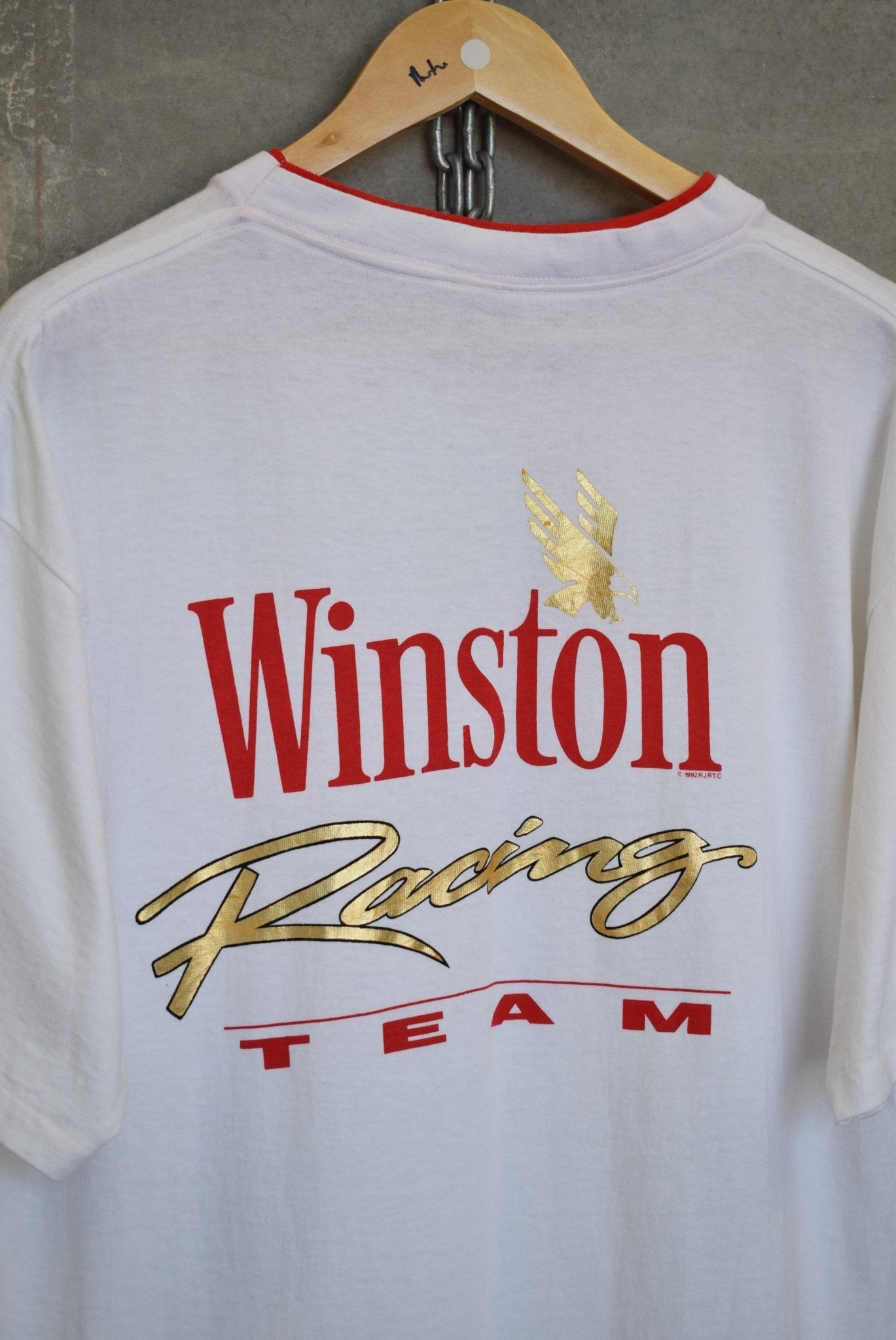 Winston Cigarettes Racing Team Tee — 1992 (XL) - Retrospective Store