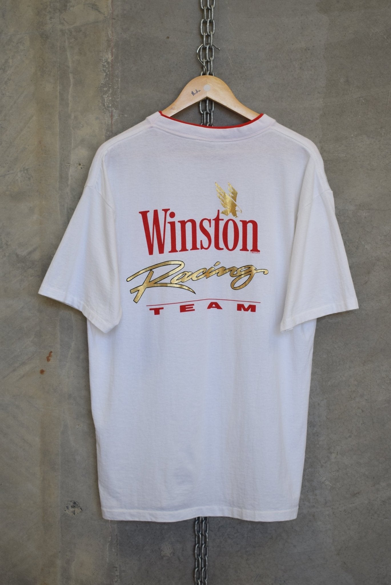 Winston Cigarettes Racing Team Tee — 1992 (XL) - Retrospective Store