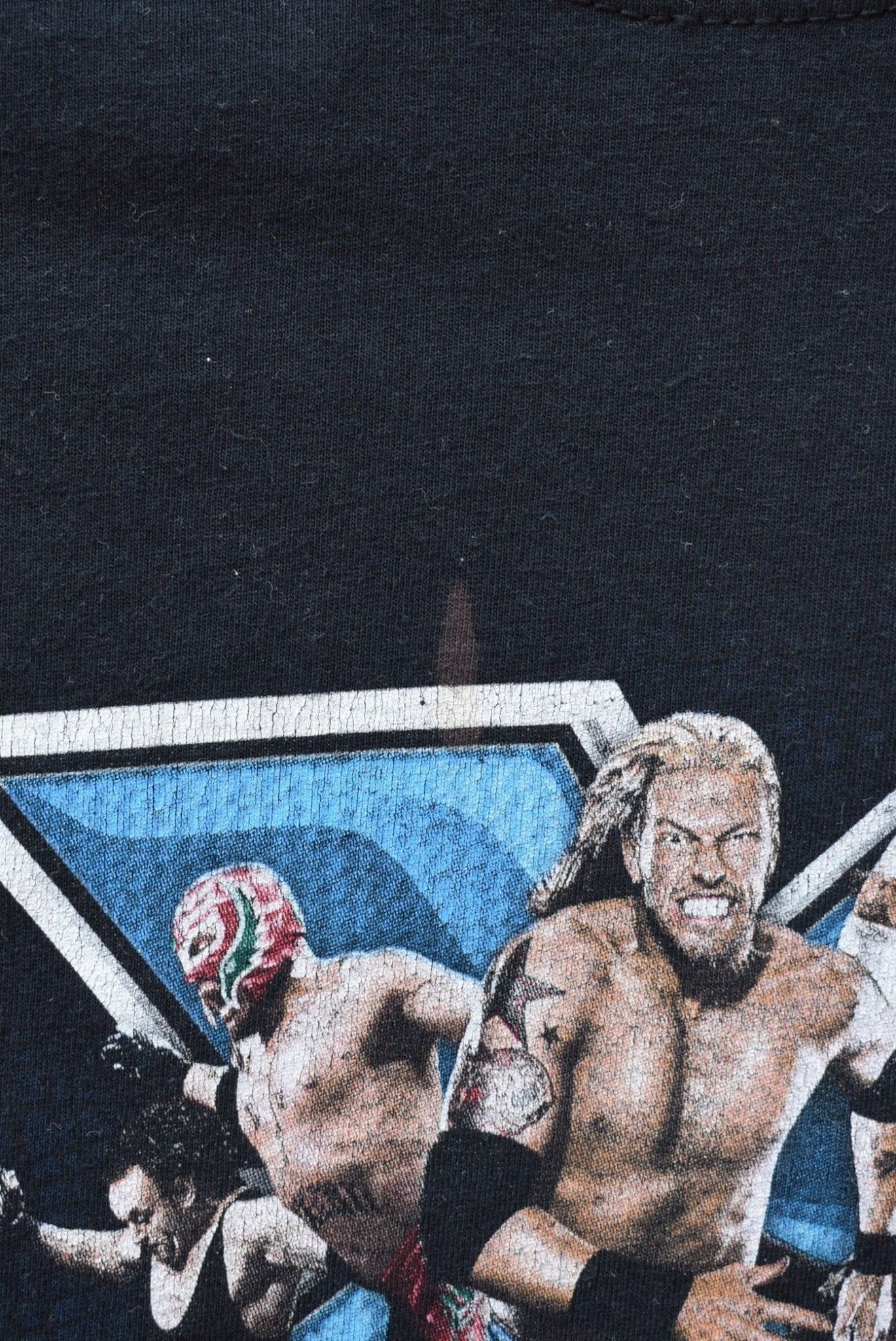 WWE Smackdown Black Graphic Tee — 2000s (M) - Retrospective Store