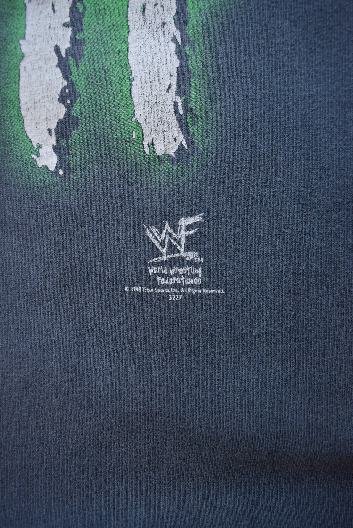 WWF Degeneration-X Faded-Black Graphic Tee — 1998 (L/XL) - Retrospective Store