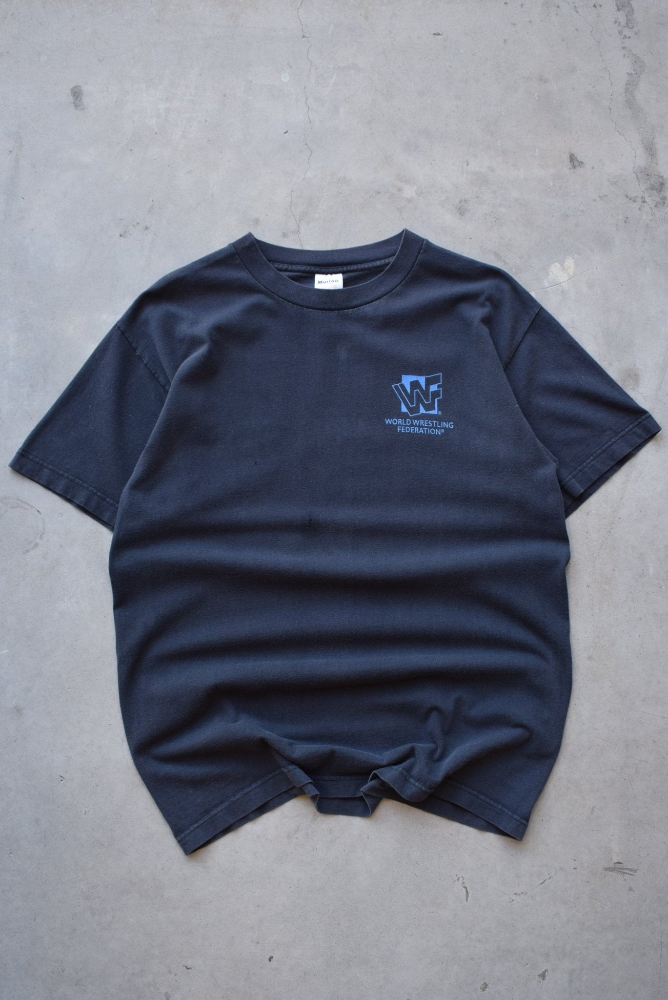 WWF Stone Cold Steve Austin 3:16 Black Graphic Tee — 1997 (L) - Retrospective Store
