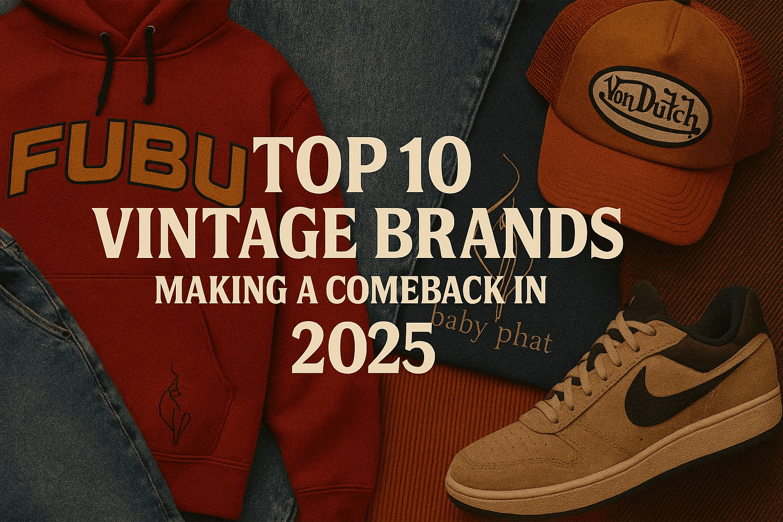 Top 10 Vintage Brands Making a Comeback in 2025 - Retrospective Store