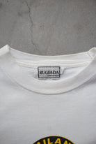 AC Milan FC White Graphic Tee — 1990s (S) - Retrospective Store