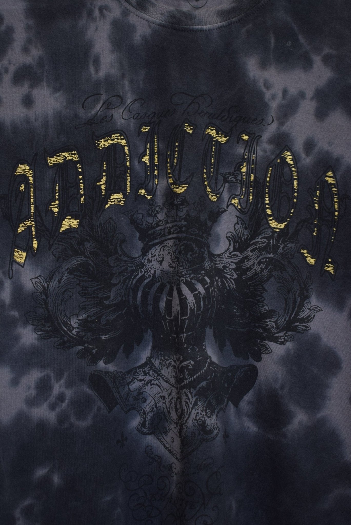 Addiction Y2K Graphic Tee — 2000s (S) - Retrospective Store