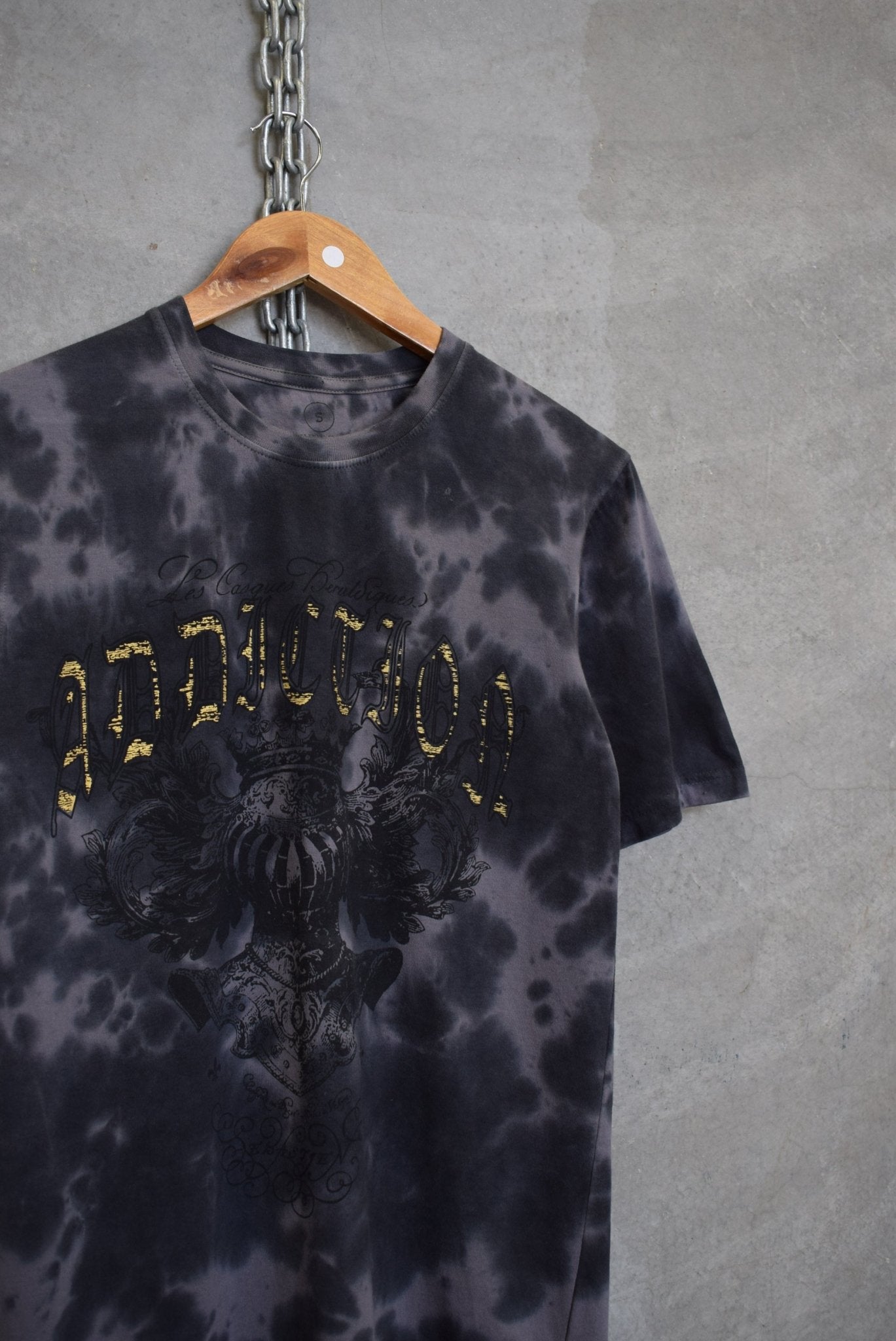 Addiction Y2K Graphic Tee — 2000s (S) - Retrospective Store