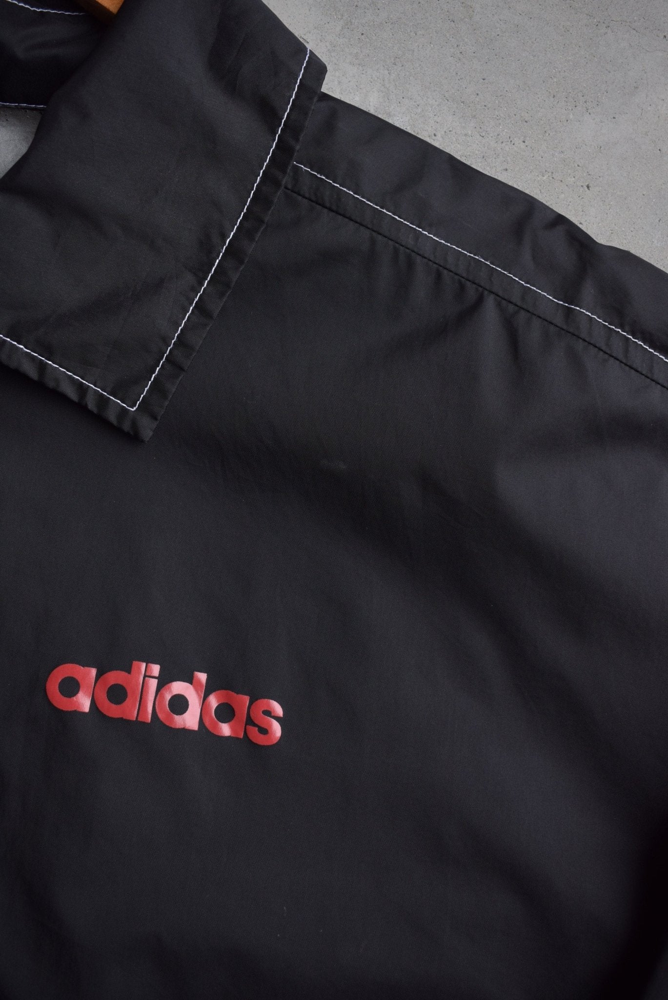 Adidas Basketball Windbreaker Jacket — 1990s (XXL) - Retrospective Store