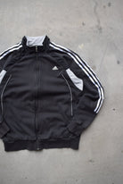 Adidas Black Classic Logo Jacket — 2000s (M) - Retrospective Store