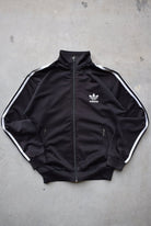 Adidas Black Embroidered Logo Jacket — 2000s (XS/S) - Retrospective Store