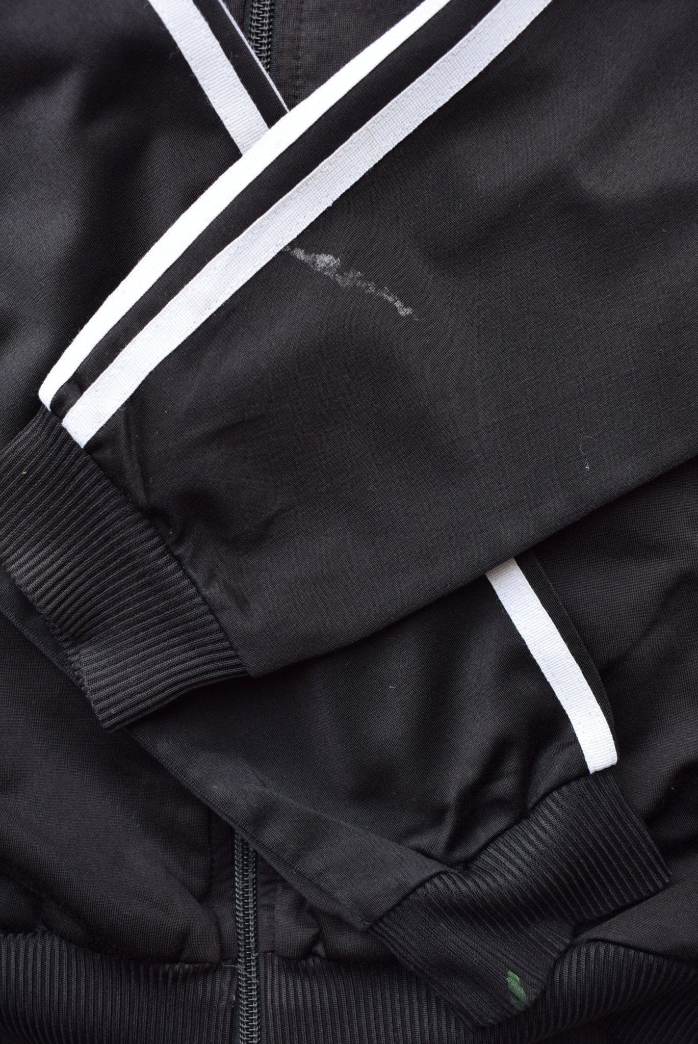 Adidas Black Embroidered Logo Jacket — 2000s (XS/S) - Retrospective Store