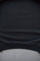 Adidas Black Embroidered Spellout Crewneck — 1990s (S) - Retrospective Store