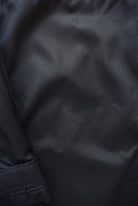 Adidas Black Embroidered Spellout Heavyweight Jacket — 1990s (L/XL) - Retrospective Store