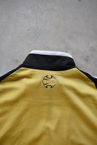 Adidas Black & Gold Embroidered Spellout Jacket — 2000s (L) - Retrospective Store