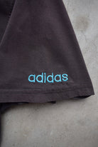 Adidas Black Graphic Tee — 1990s (L) - Retrospective Store