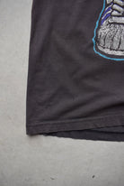 Adidas Black Graphic Tee — 1990s (L) - Retrospective Store