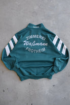 Adidas Black & Green Embroidered Spellout Jacket — 1990s (M/L) - Retrospective Store