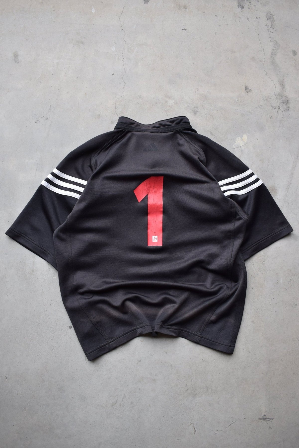 Adidas Black Jersey — 1990s (S) - Retrospective Store