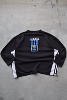 Adidas Black Spellout Crewneck — 1990s (L) - Retrospective Store