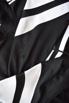 Adidas Black & White Embroidered Spellout Jacket — 1990s (XL) - Retrospective Store