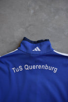 Adidas Blue Embroidered Logo Jacket — 1990s (S/M) - Retrospective Store