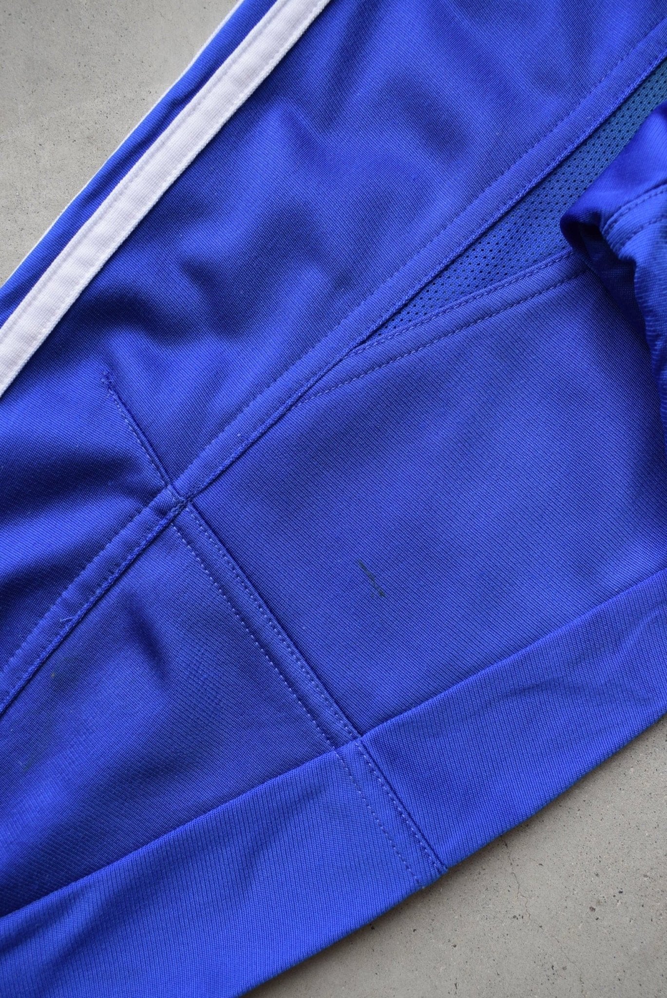 Adidas Blue Embroidered Logo Jacket — 2000s (M/L) - Retrospective Store
