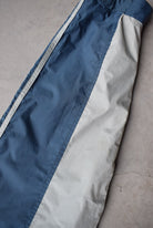 Adidas Blue & Grey Embroidered Spellout Jacket — 1990s (L) - Retrospective Store