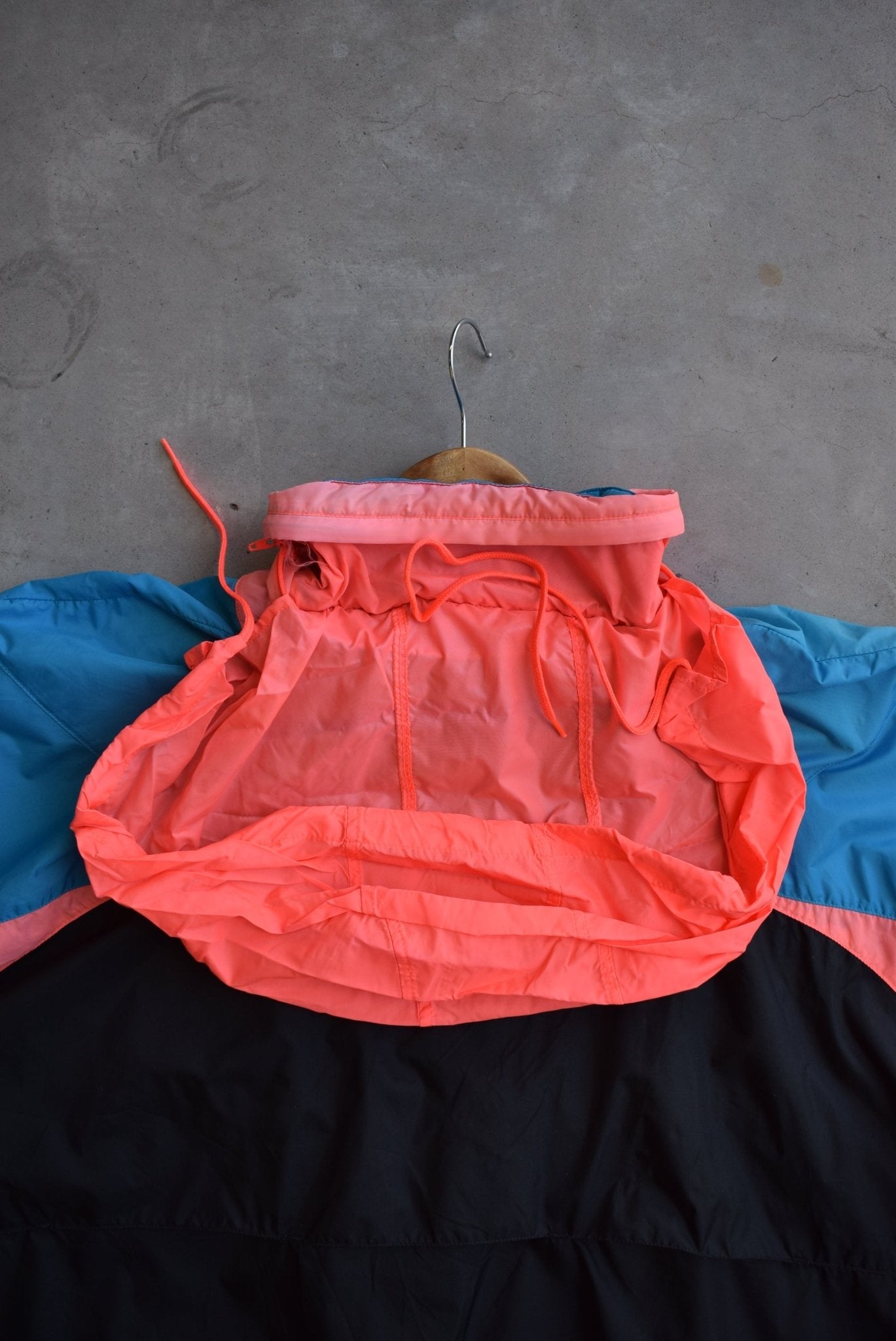 Adidas Classic Logo Embroidered Windbreaker Jacket — 1990s (L/XL) - Retrospective Store