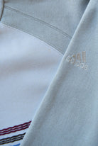 Adidas Cream 3-Stripe Crewneck — 1990s (M) - Retrospective Store