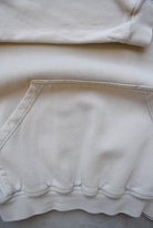 Adidas Cream Embroidered Spellout Hoodie — 1990s (S/M) - Retrospective Store