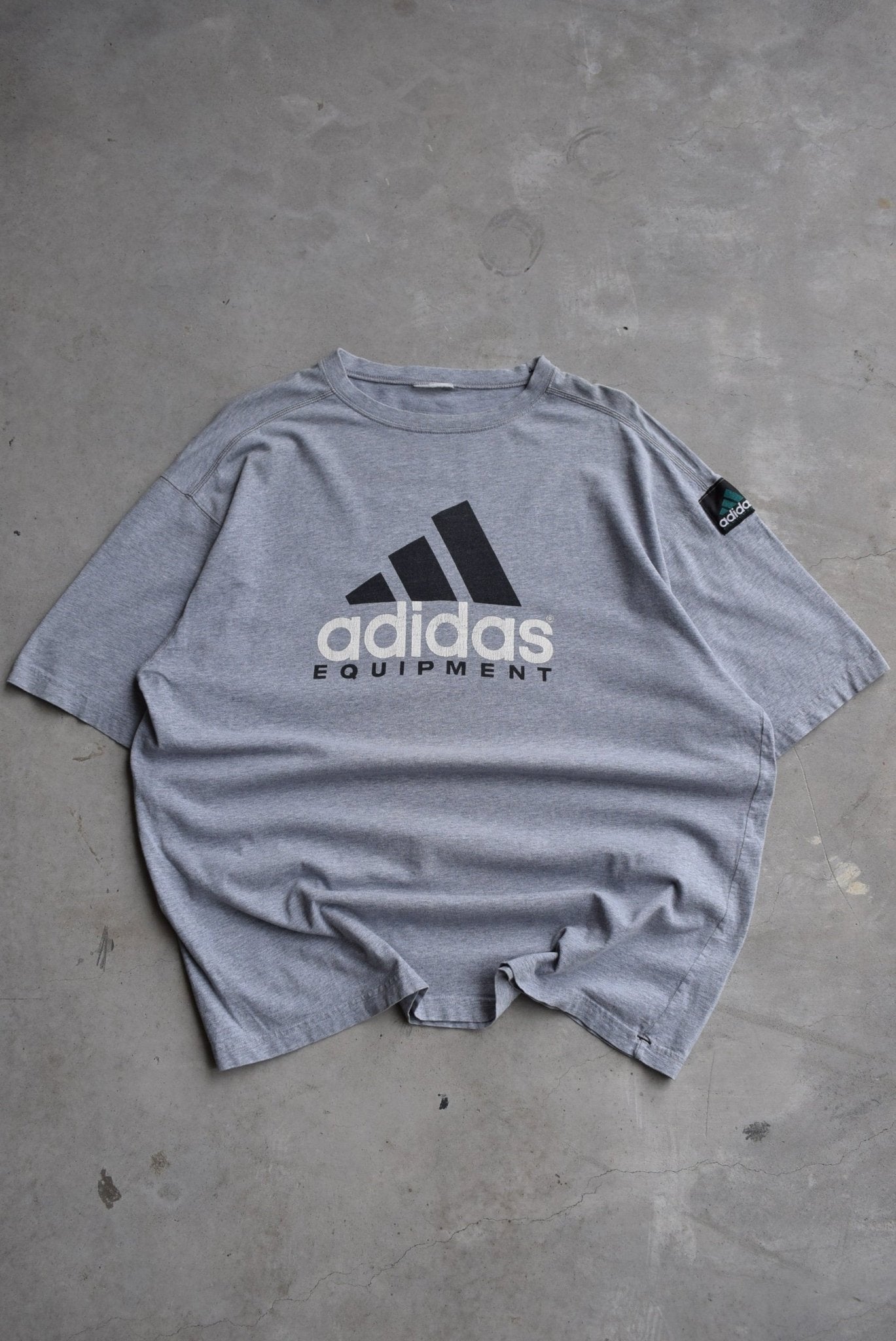 Adidas Equipment Spellout Tee — 2000s (XL) - Retrospective Store