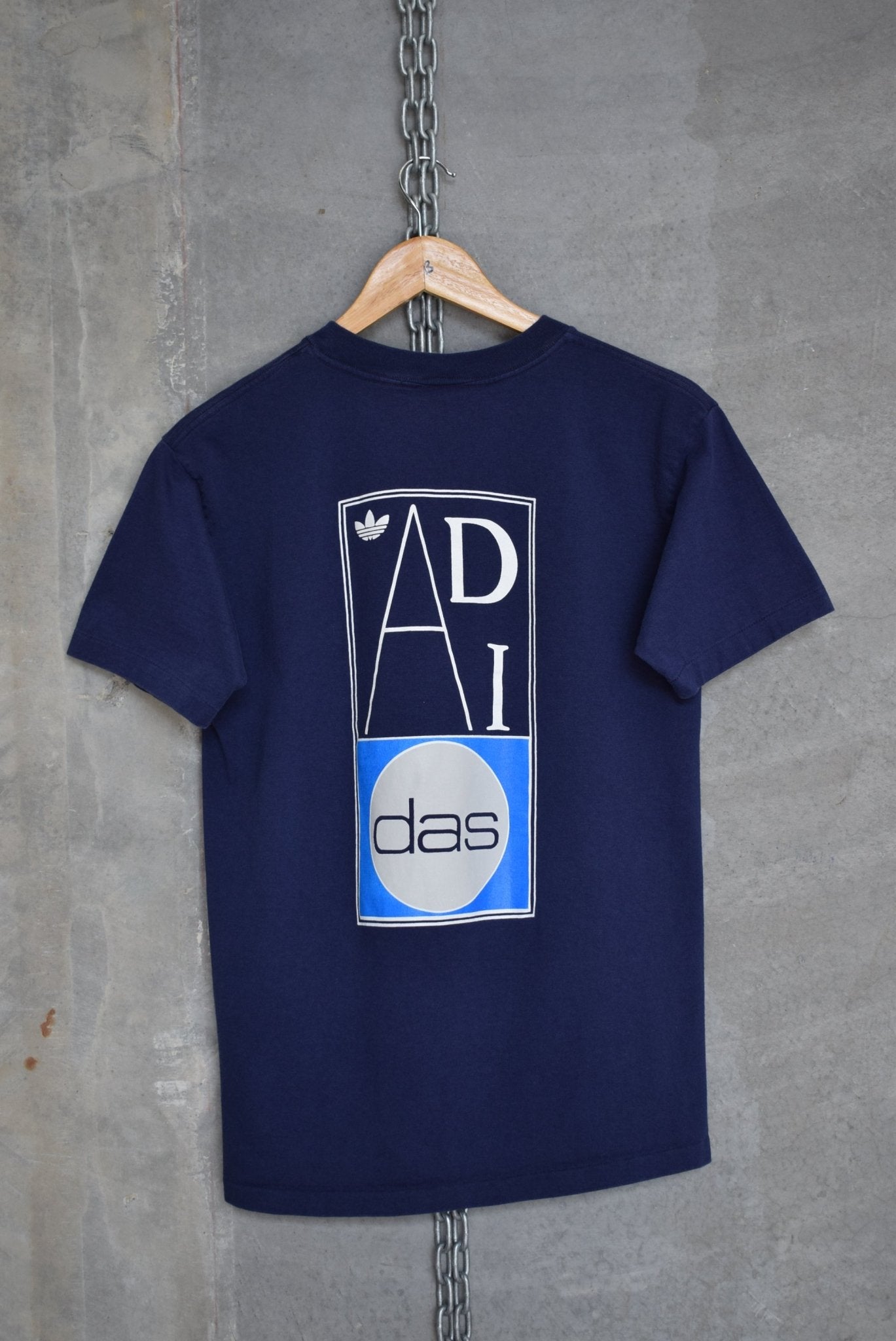 Adidas Graphic Tee — 1990s (S) - Retrospective Store