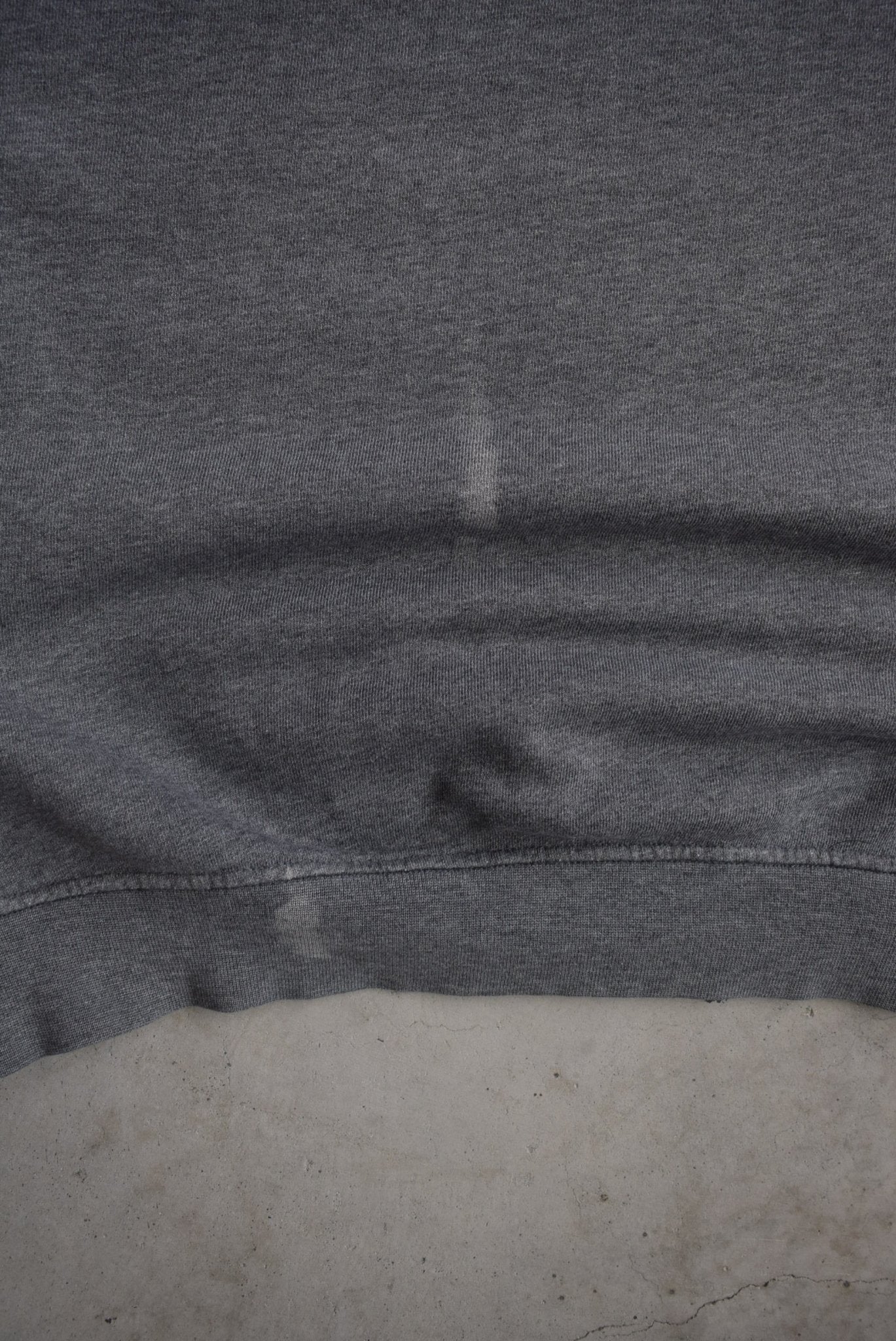Adidas Grey Embroidered Crewneck — 2000s (M/L) - Retrospective Store