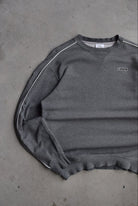 Adidas Grey Embroidered Crewneck — 2000s (M/L) - Retrospective Store