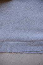 Adidas Grey Embroidered Spellout Crewneck — 1990s (L) - Retrospective Store