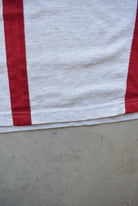 Adidas Grey & Red Graphic Tee — 1990s (XL) - Retrospective Store