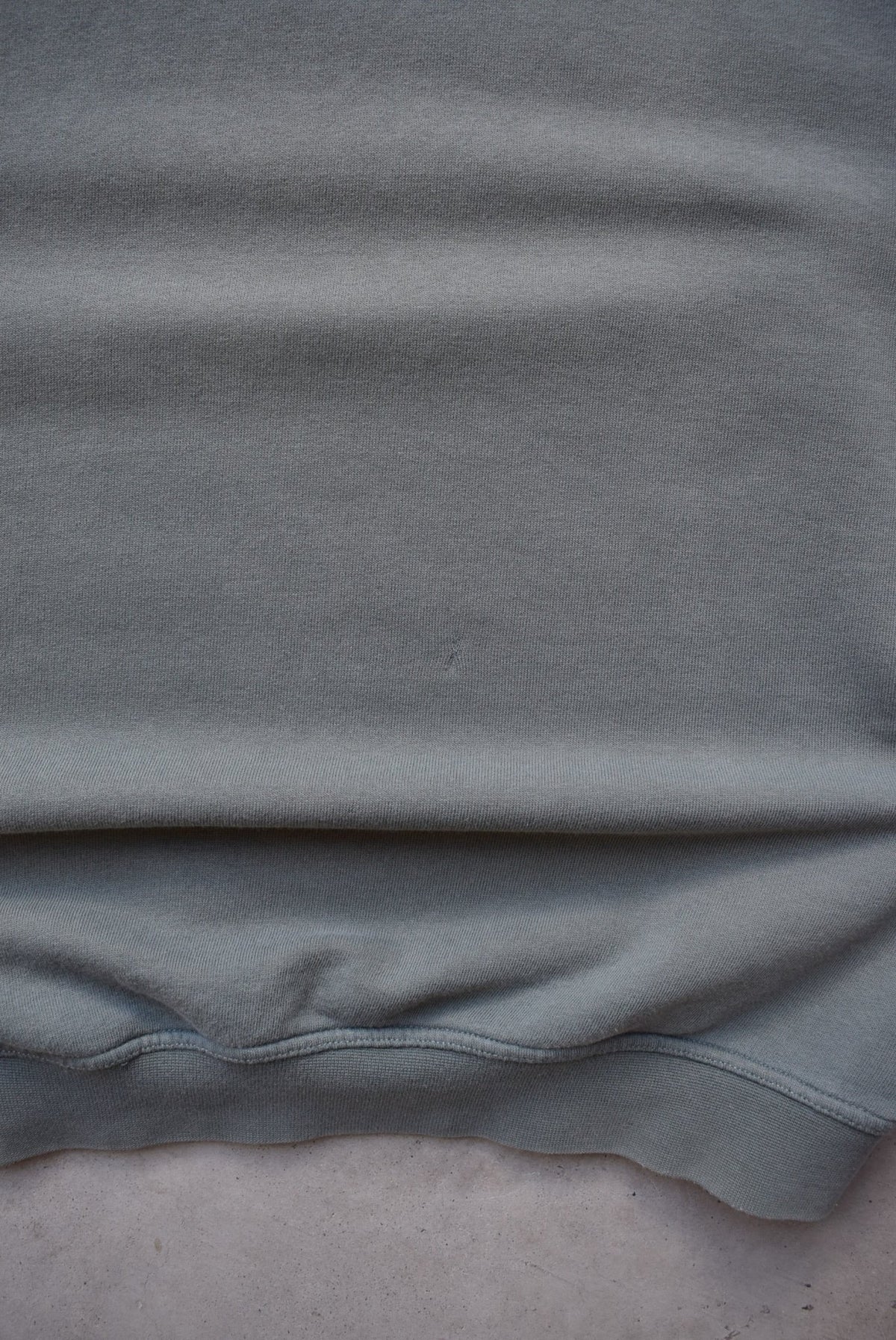 Adidas Moss-Green Embroidered Spellout Crewneck — 1990s (L) - Retrospective Store