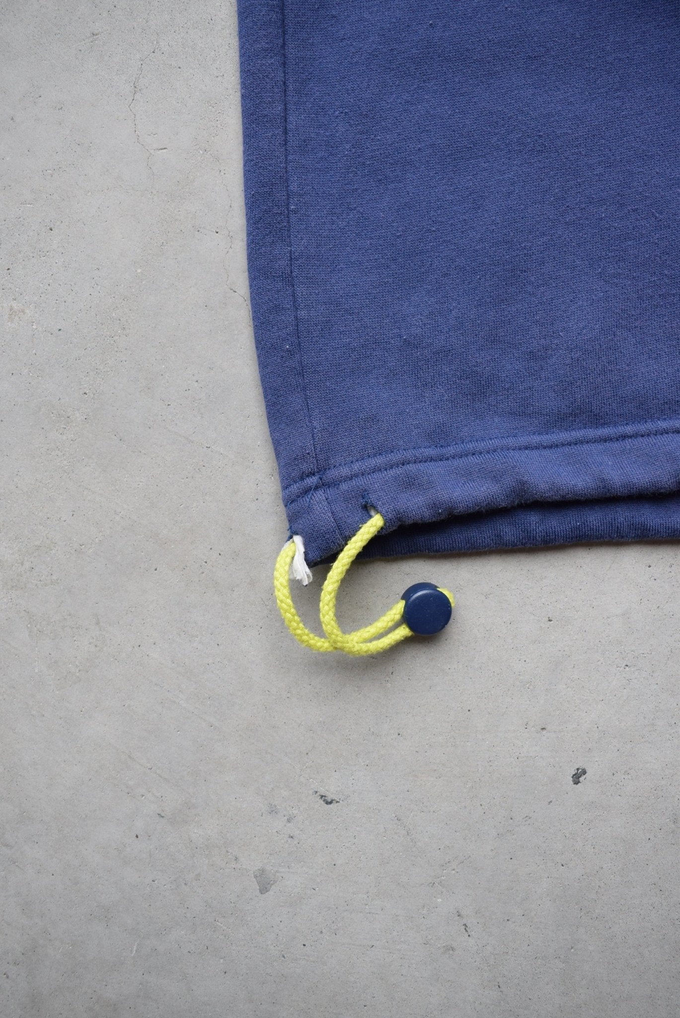 Adidas Navy Embroidered Logo Crewneck — 2000s (L) - Retrospective Store