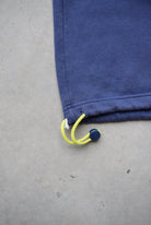 Adidas Navy Embroidered Logo Crewneck — 2000s (L) - Retrospective Store
