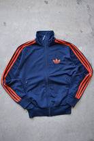 Adidas Navy Embroidered Logo Jacket — 2000s (S) - Retrospective Store