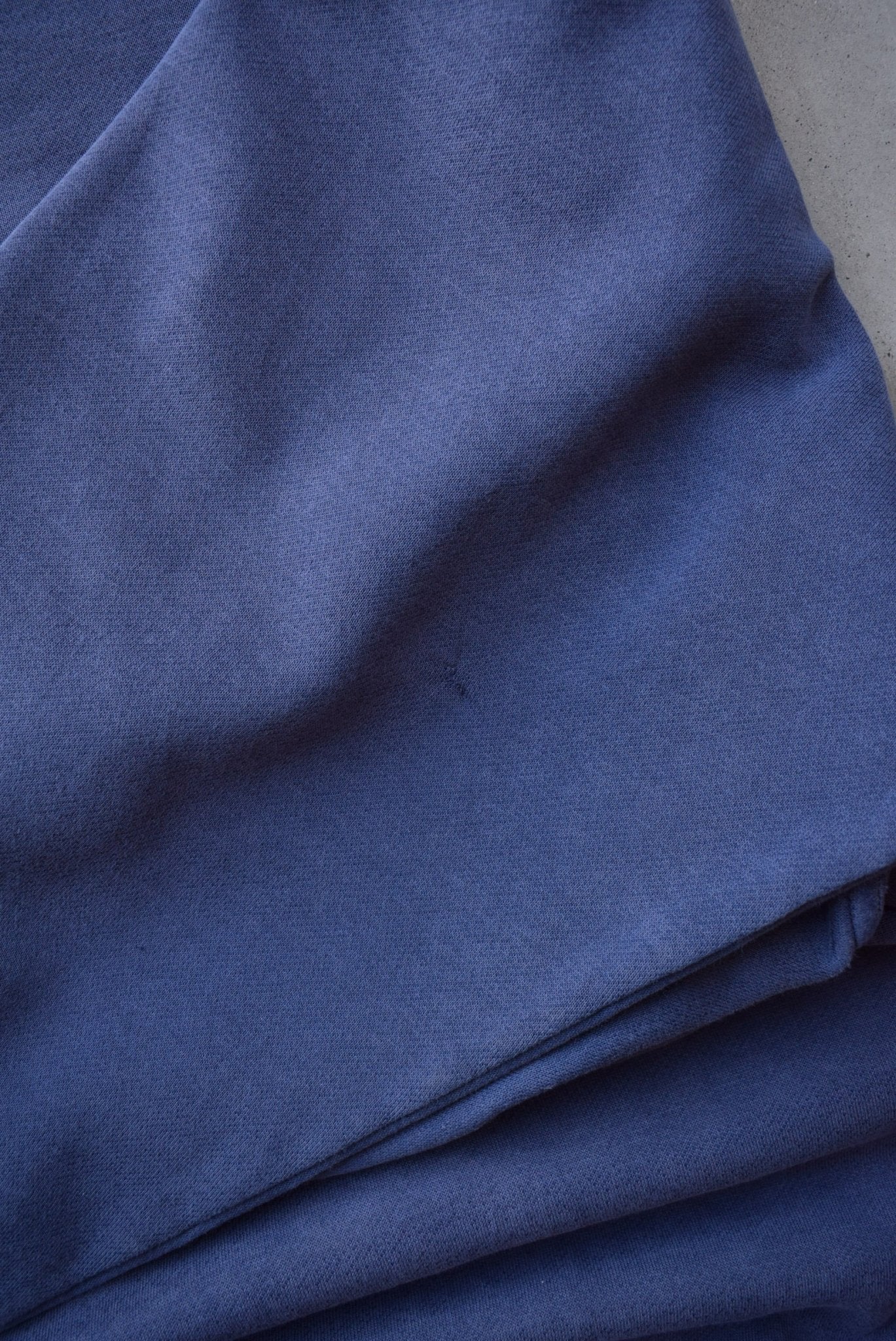 Adidas Navy Embroidered Spellout Crewneck — 1990s (M) - Retrospective Store